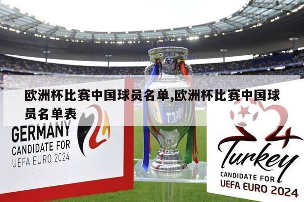 欧洲杯比赛中国球员名单,欧洲杯比赛中国球员名单表